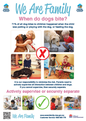 We are Family image of downloadable dog pamphlet 
